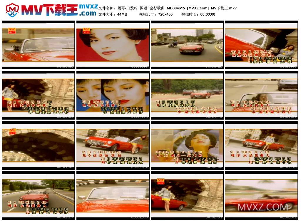 蔡琴-白发吟_国语_流行歌曲_MD304615